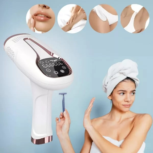 IPL Laser Ontharingsapparaat – Pijnloze Body & Facial Hair Removal