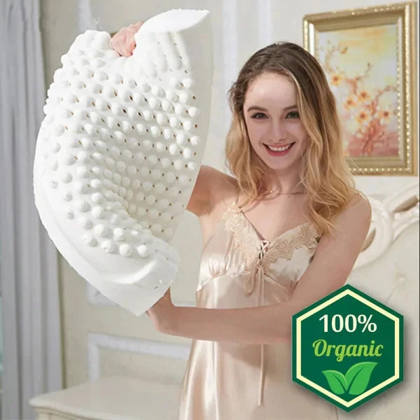 100% Latex Orthopedisch Kussen – Steun & Koelte voor Nek